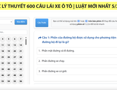 THI THỬ LÝ THUYẾT